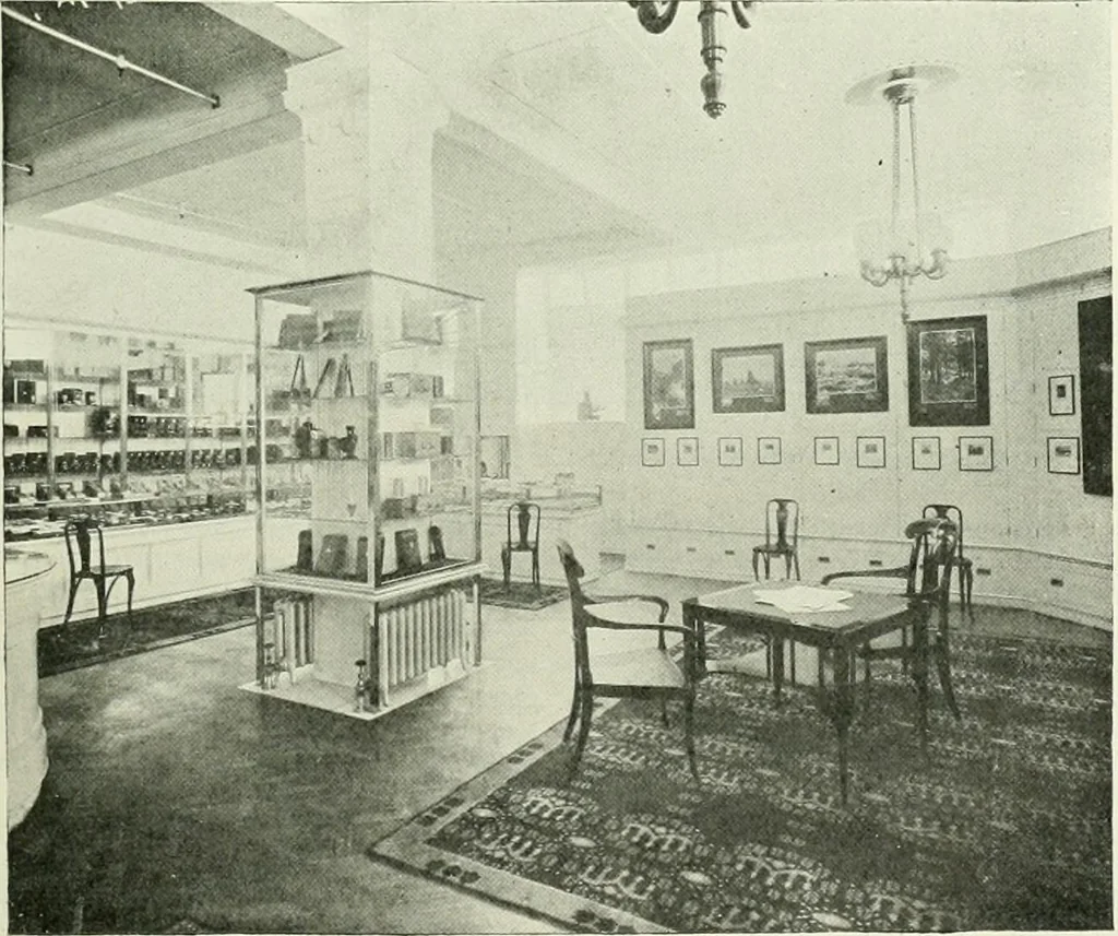 An illustration from Light and lighting, 1908, leaf 156