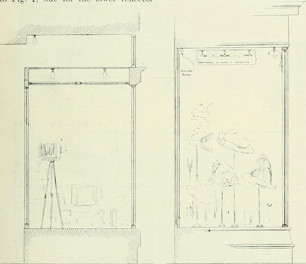 An illustration from Light and lighting, 1908, leaf 158