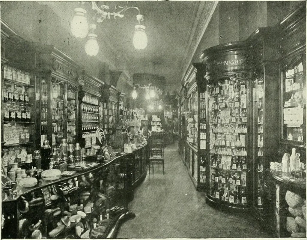 An illustration from Light and lighting, 1908, leaf 176