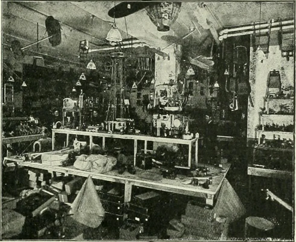 An illustration from Light and lighting, 1908, leaf 188