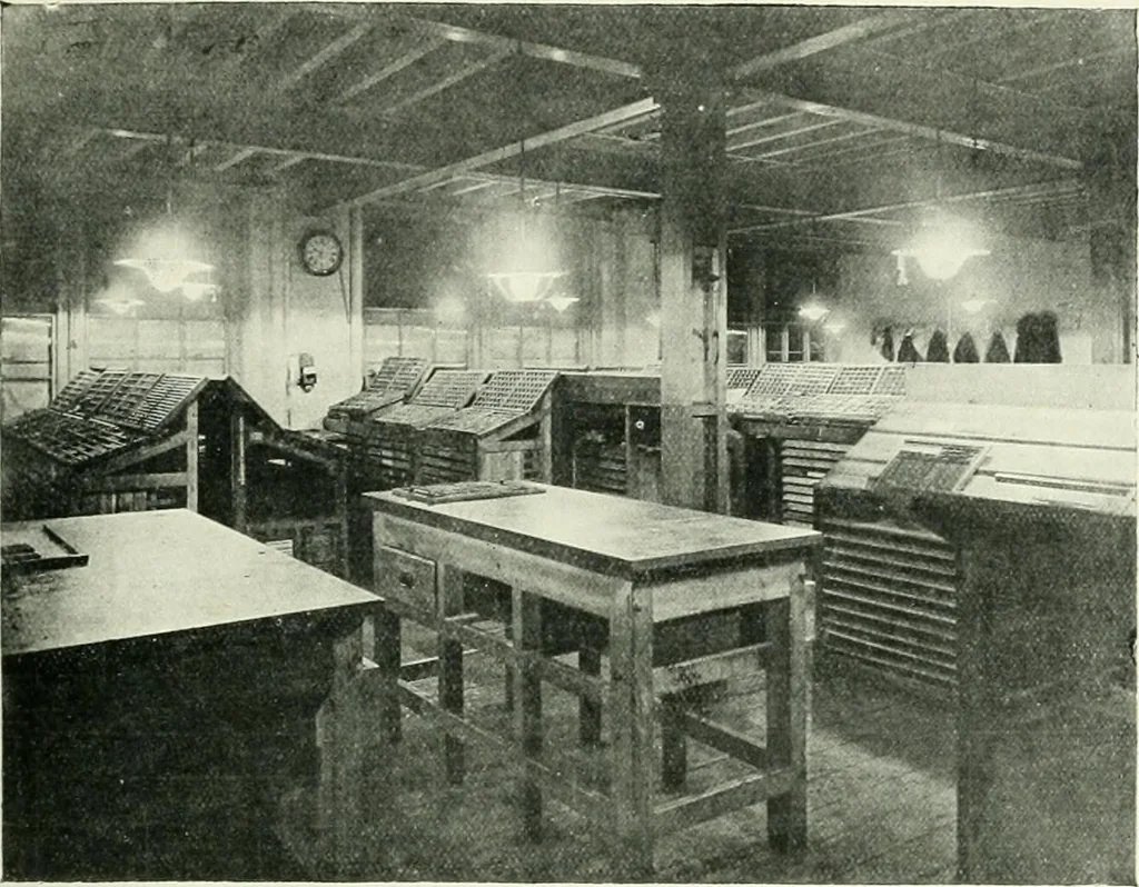 An illustration from Light and lighting, 1908, leaf 202