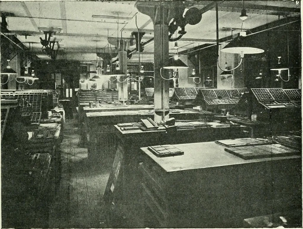 An illustration from Light and lighting, 1908, leaf 204