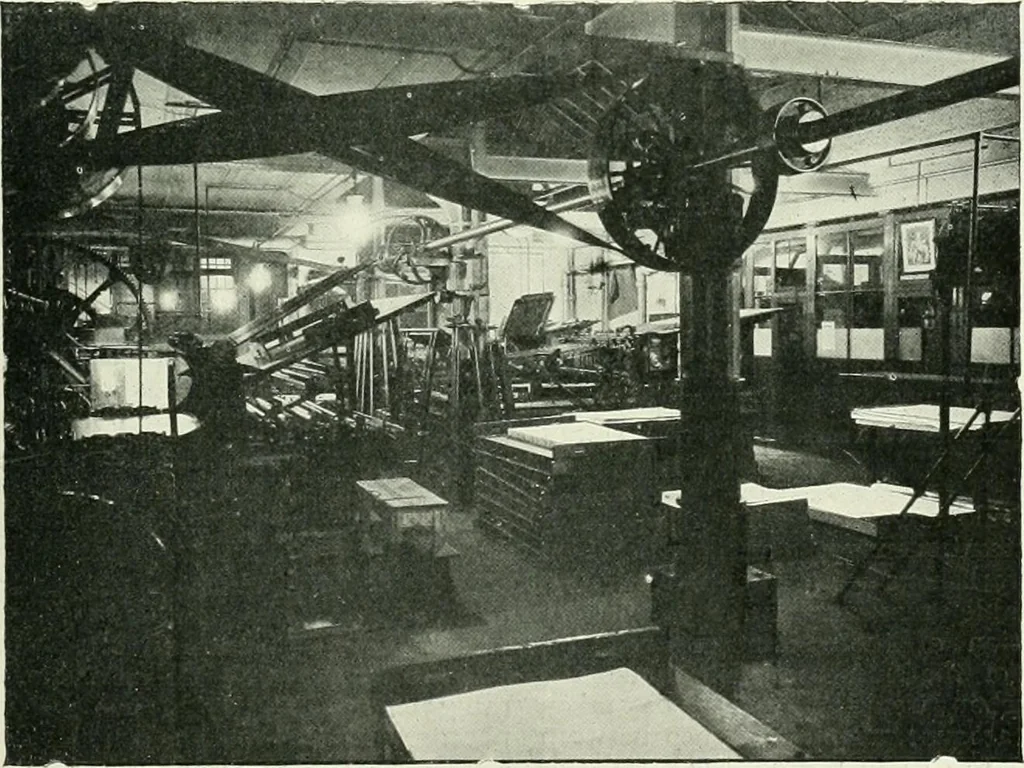 An illustration from Light and lighting, 1908, leaf 208
