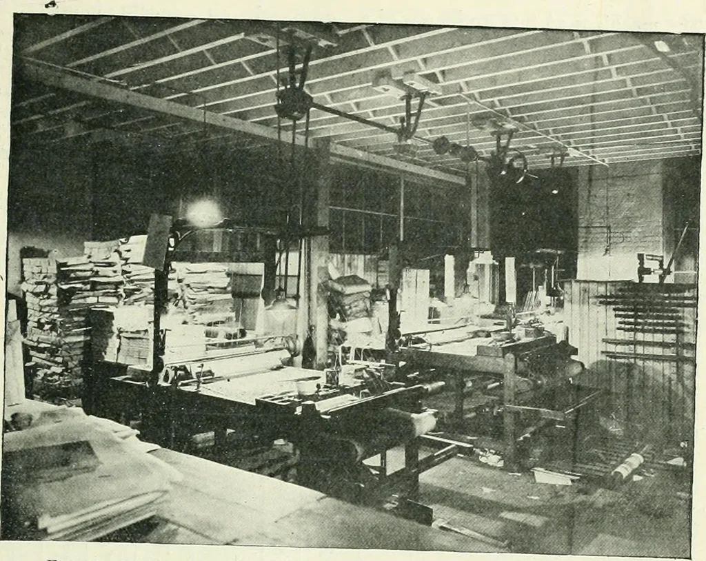 An illustration from Light and lighting, 1908, leaf 210