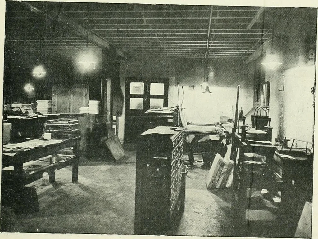 An illustration from Light and lighting, 1908, leaf 210