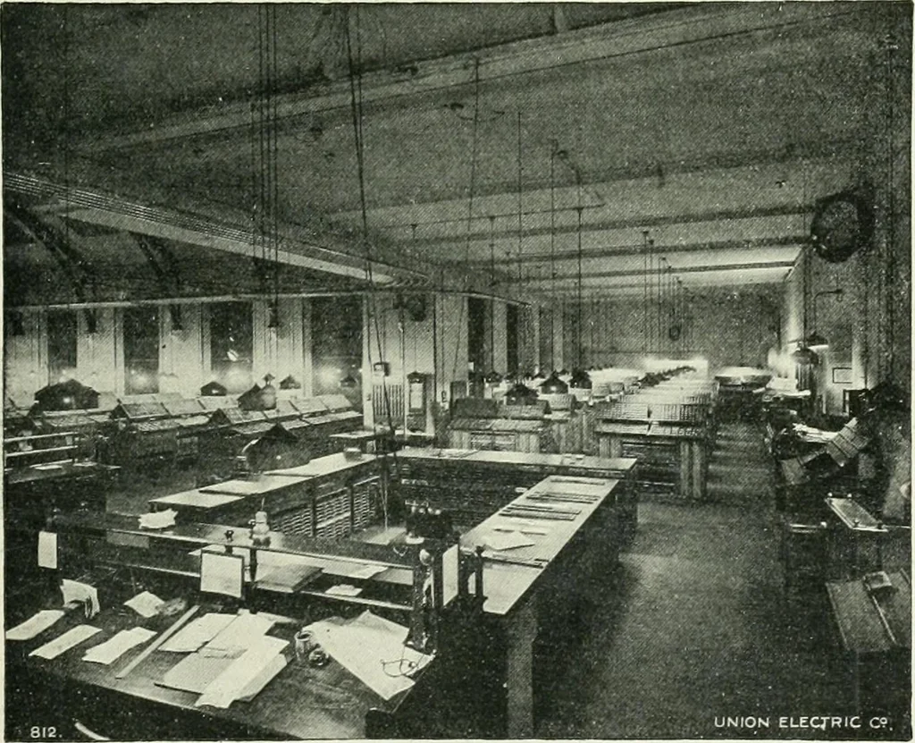 An illustration from Light and lighting, 1908, leaf 218