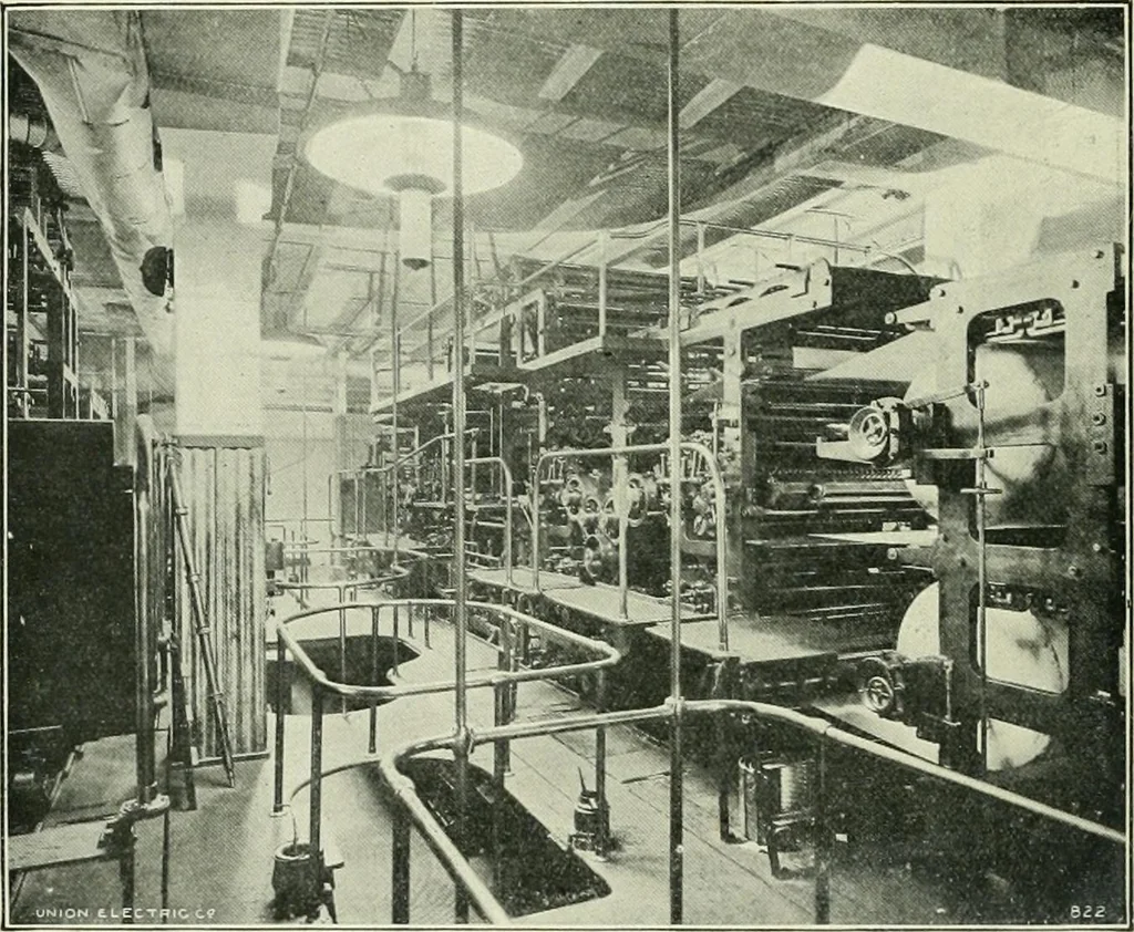 An illustration from Light and lighting, 1908, leaf 221