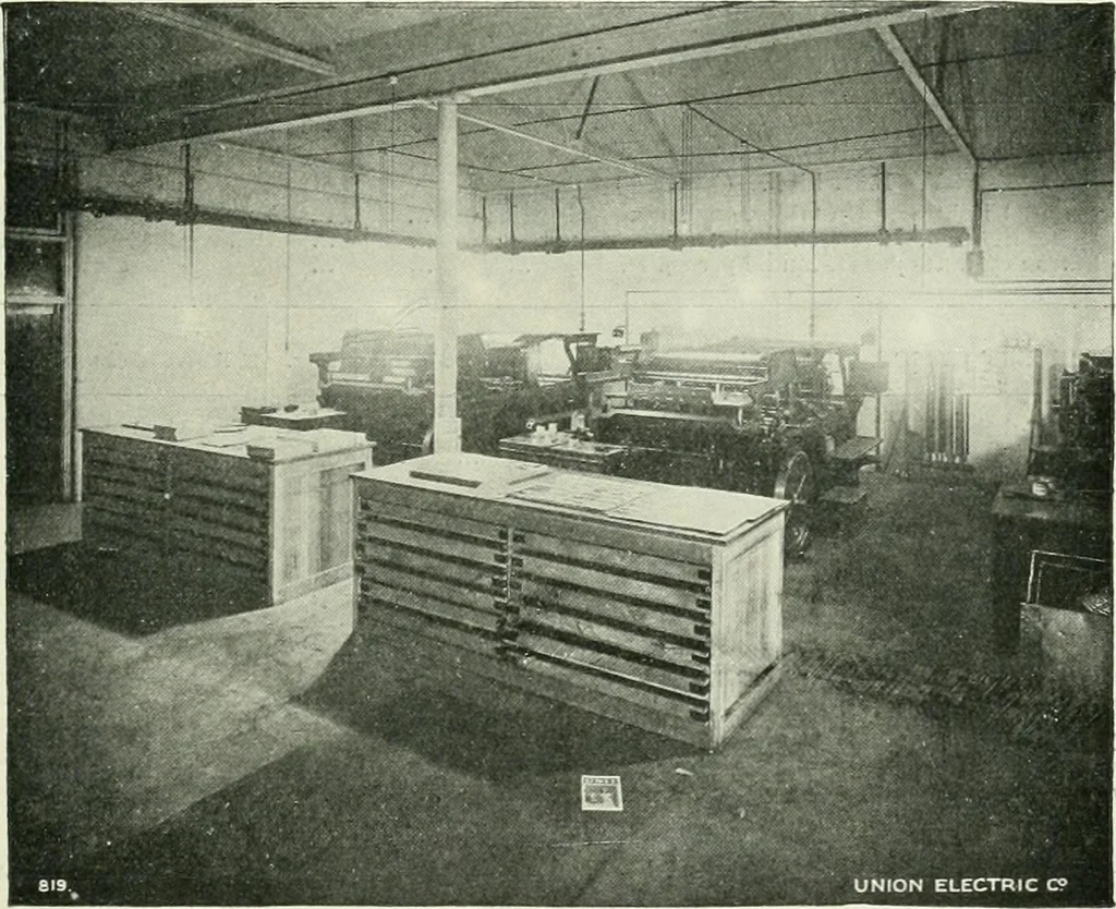 An illustration from Light and lighting, 1908, leaf 228