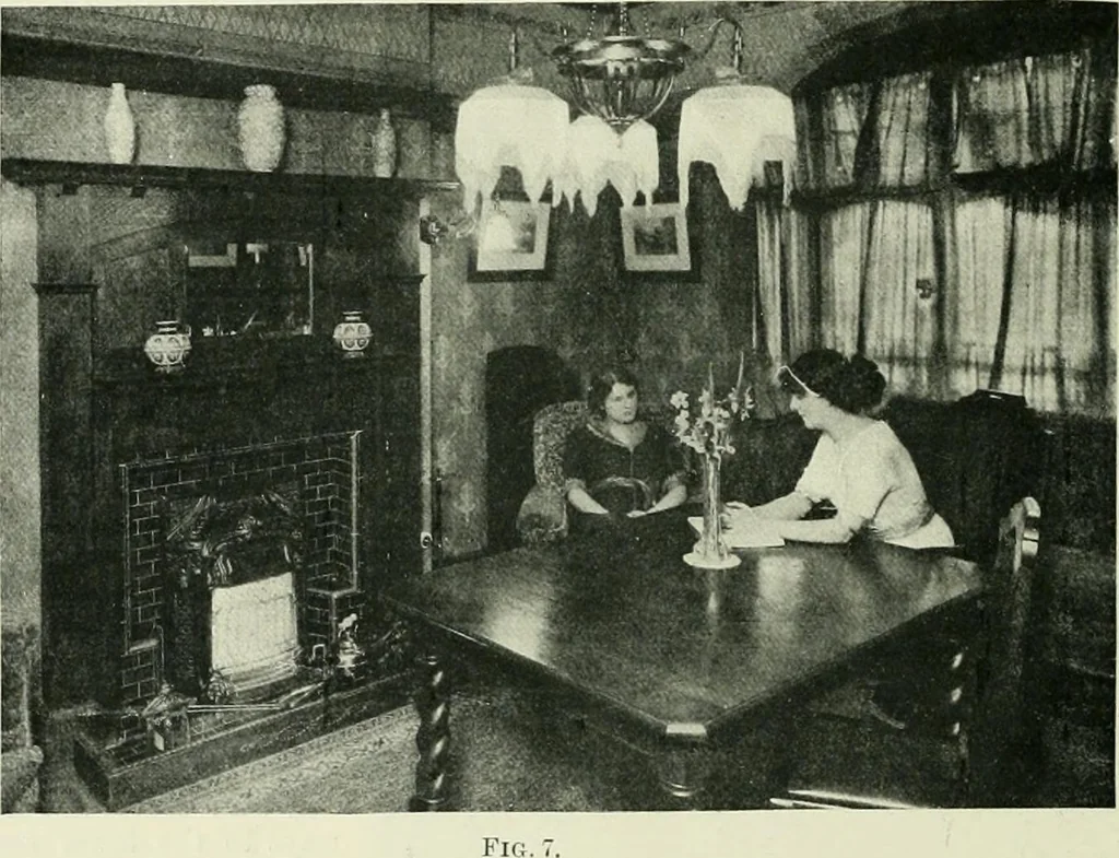An illustration from Light and lighting, 1908, leaf 285