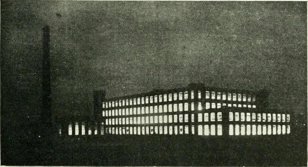 An illustration from Light and lighting, 1908, leaf 312