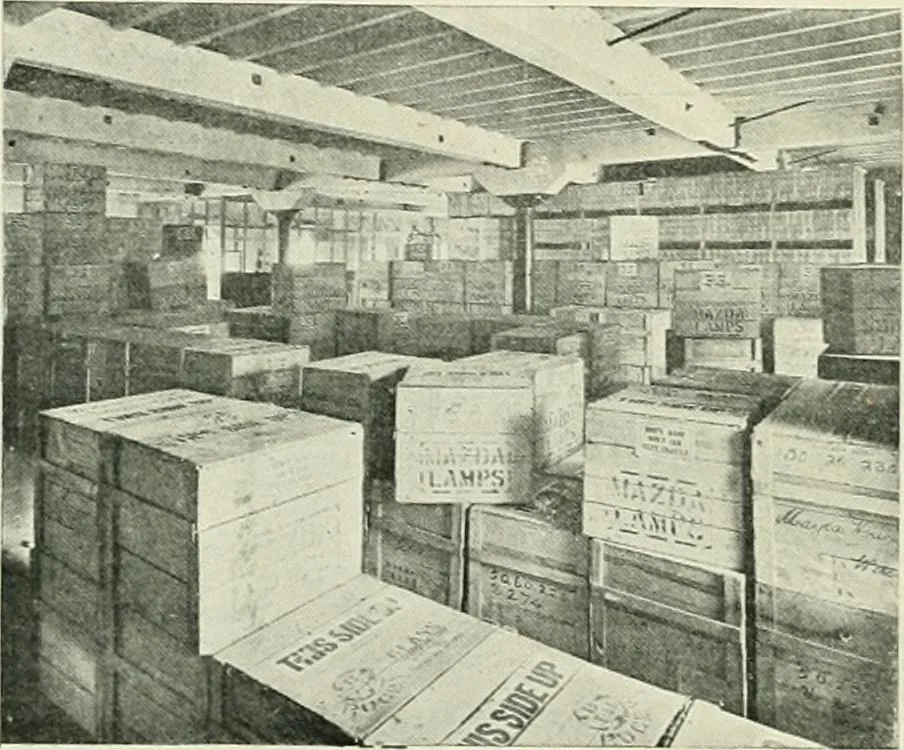 An illustration from Light and lighting, 1908, leaf 353
