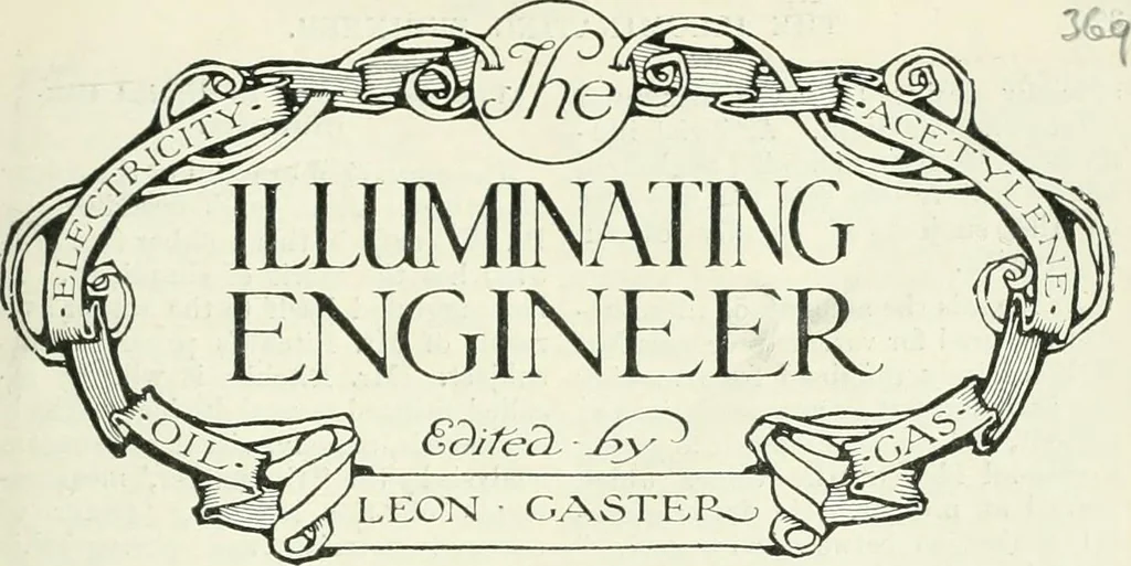 An illustration from Light and lighting, 1908, leaf 398