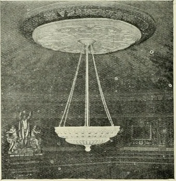 An illustration from Light and lighting, 1908, leaf 461