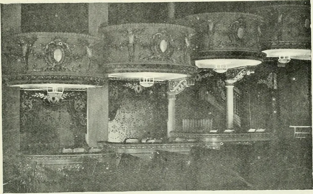 An illustration from Light and lighting, 1908, leaf 462
