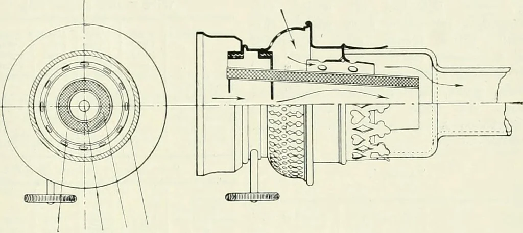 An illustration from Light and lighting, 1908, leaf 484