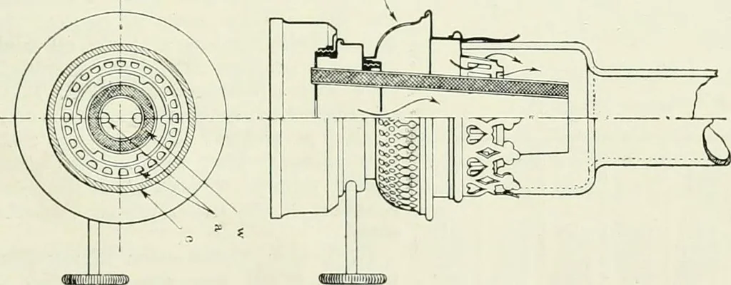 An illustration from Light and lighting, 1908, leaf 484