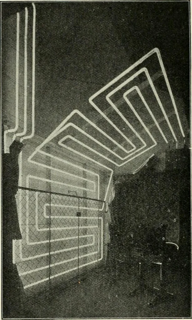 An illustration from Light and lighting, 1908, leaf 495