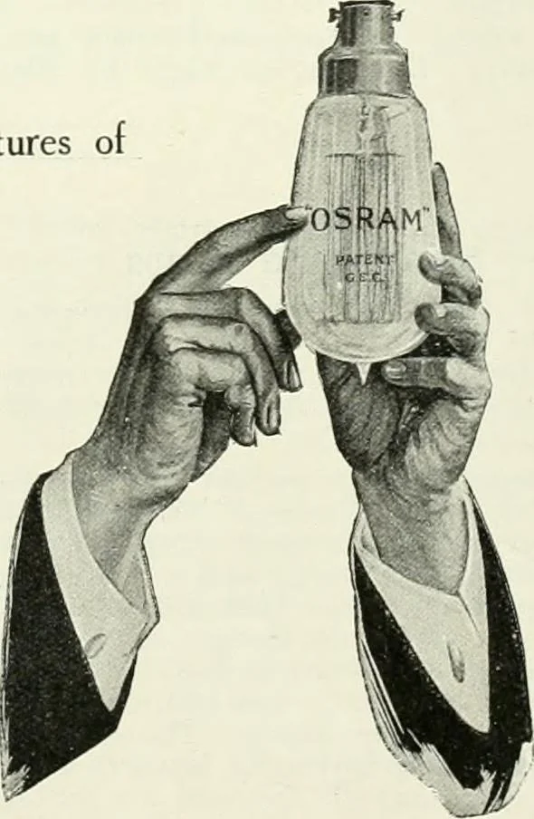 An illustration from Light and lighting, 1908, leaf 510