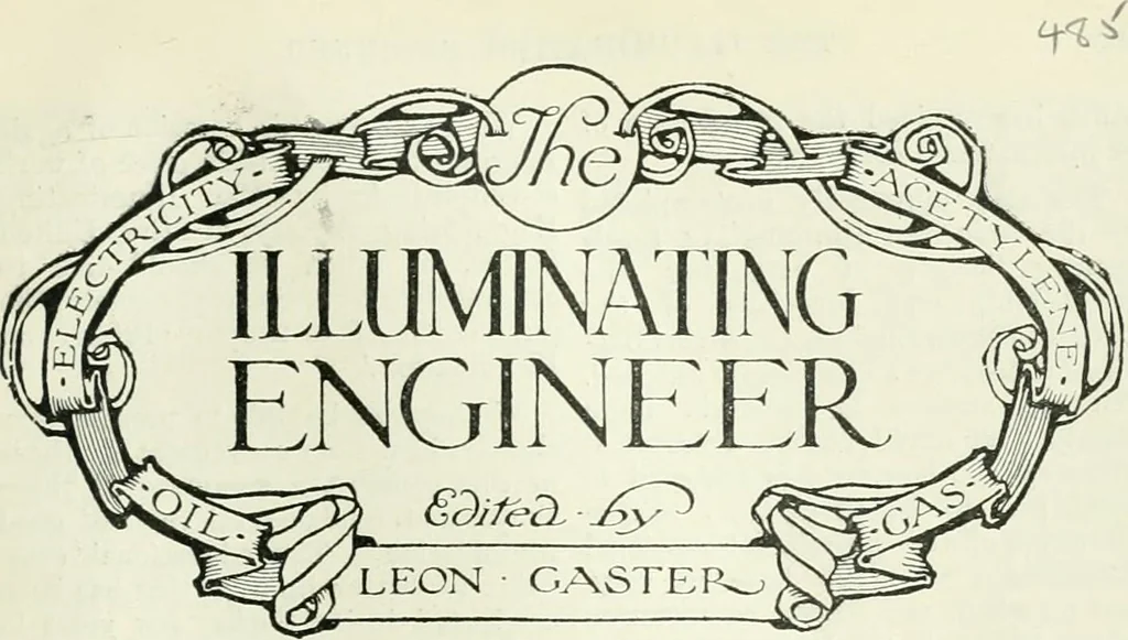 An illustration from Light and lighting, 1908, leaf 514