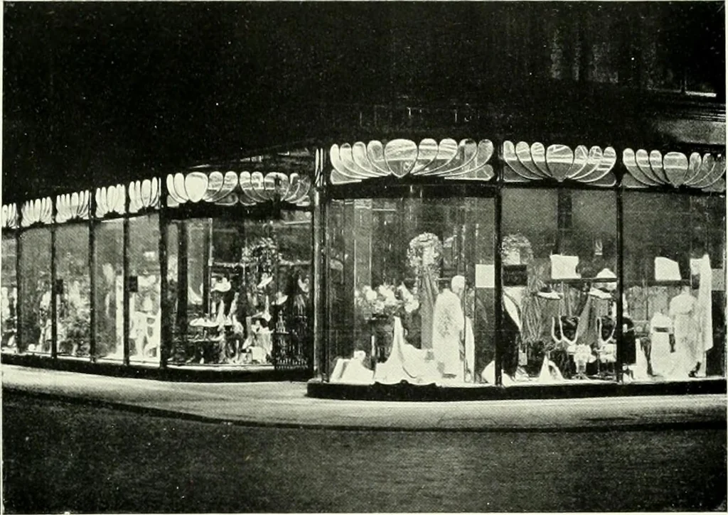 An illustration from Light and lighting, 1908, leaf 536