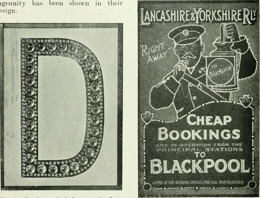 An illustration from Light and lighting, 1908, leaf 540