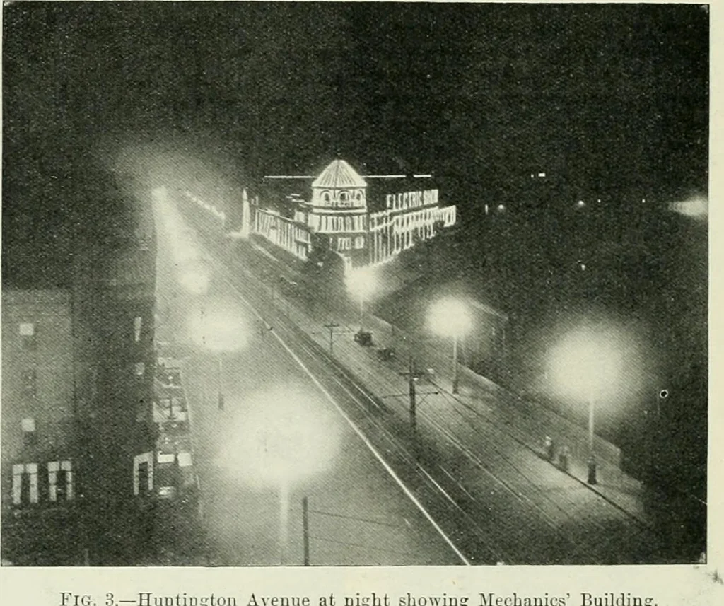 An illustration from Light and lighting, 1908, leaf 565