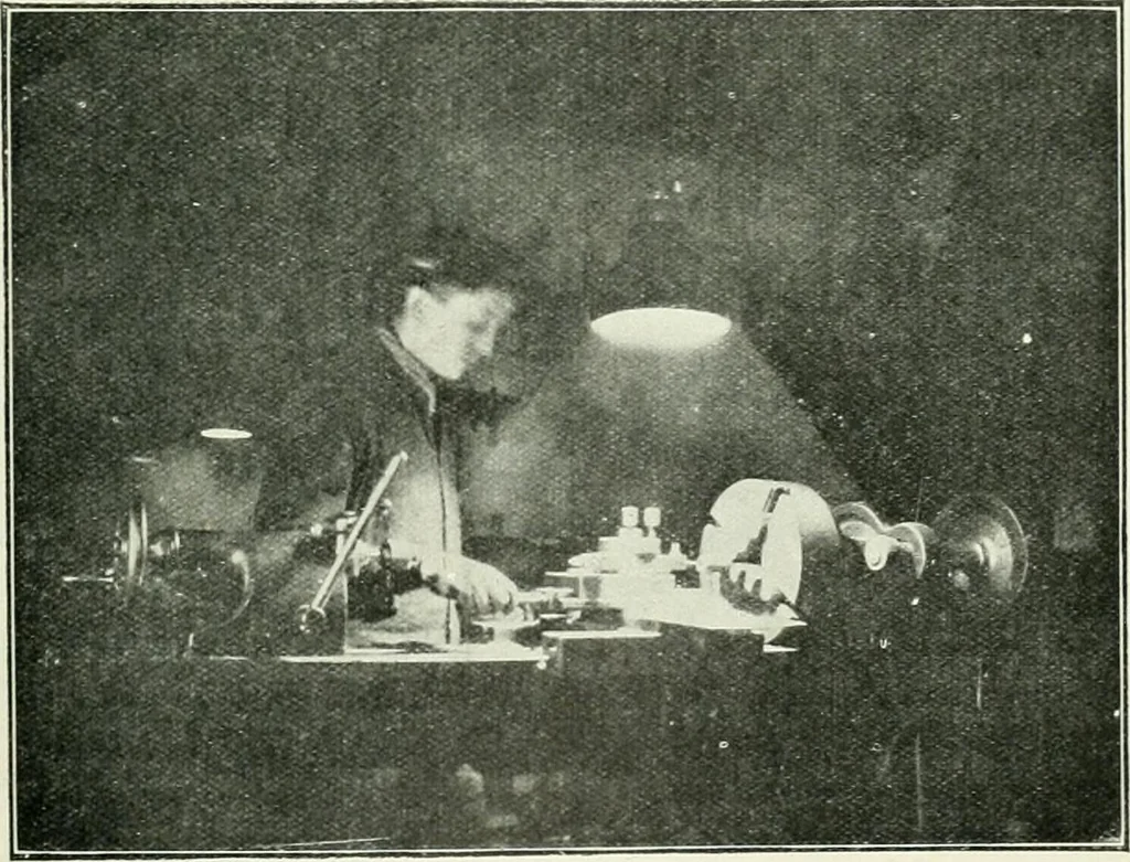 An illustration from Light and lighting, 1908, leaf 594