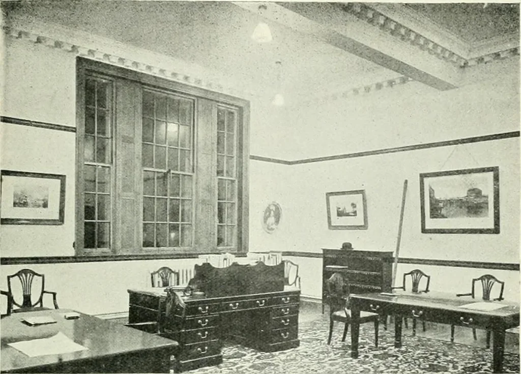 An illustration from Light and lighting, 1908, leaf 596