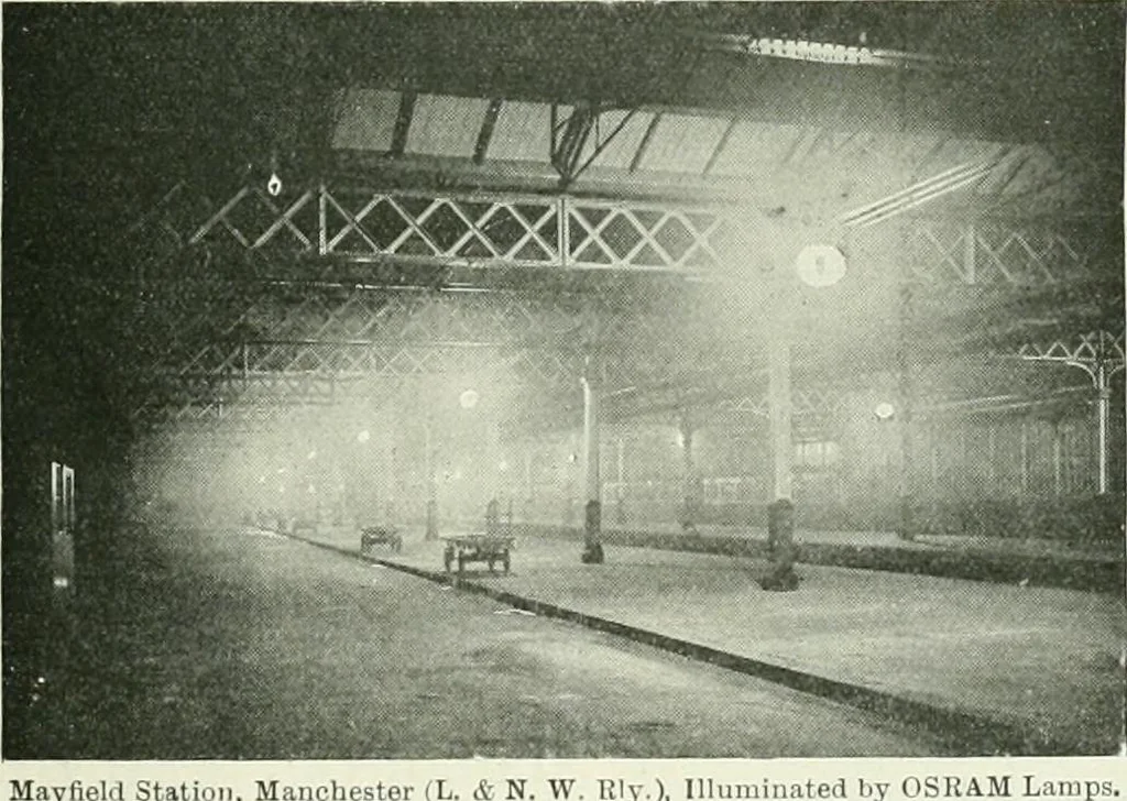 An illustration from Light and lighting, 1908, leaf 70