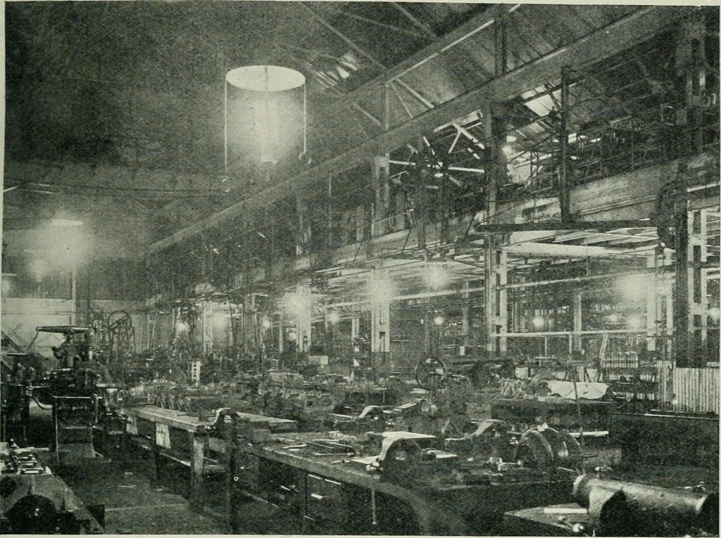 An illustration from Light and lighting, 1908, leaf 116
