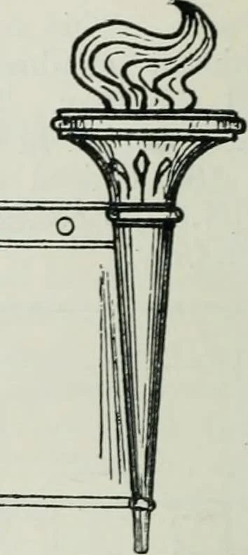 An illustration from Light and lighting, 1908, leaf 121