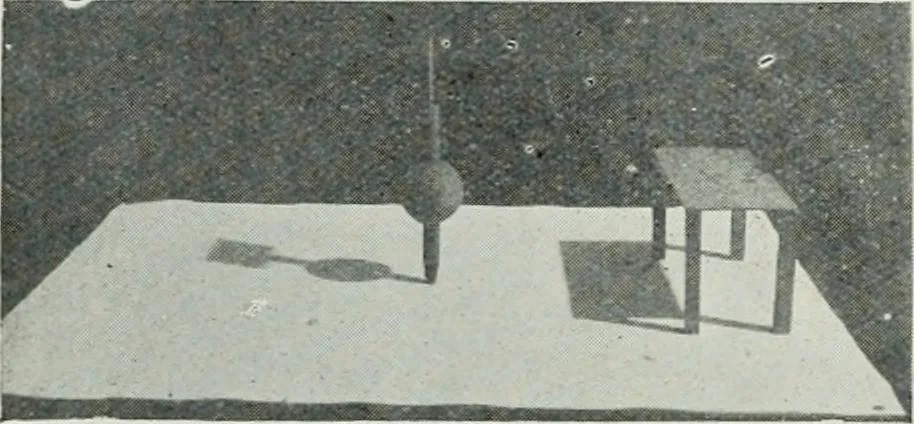 An illustration from Light and lighting, 1908, leaf 153