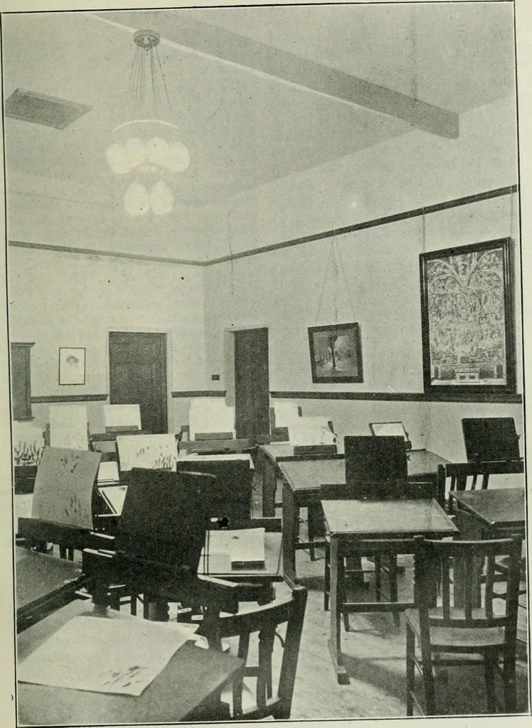 An illustration from Light and lighting, 1908, leaf 28