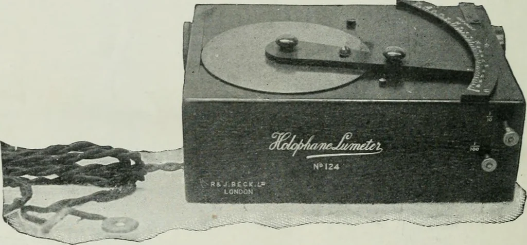 An illustration from Light and lighting, 1908, leaf 307
