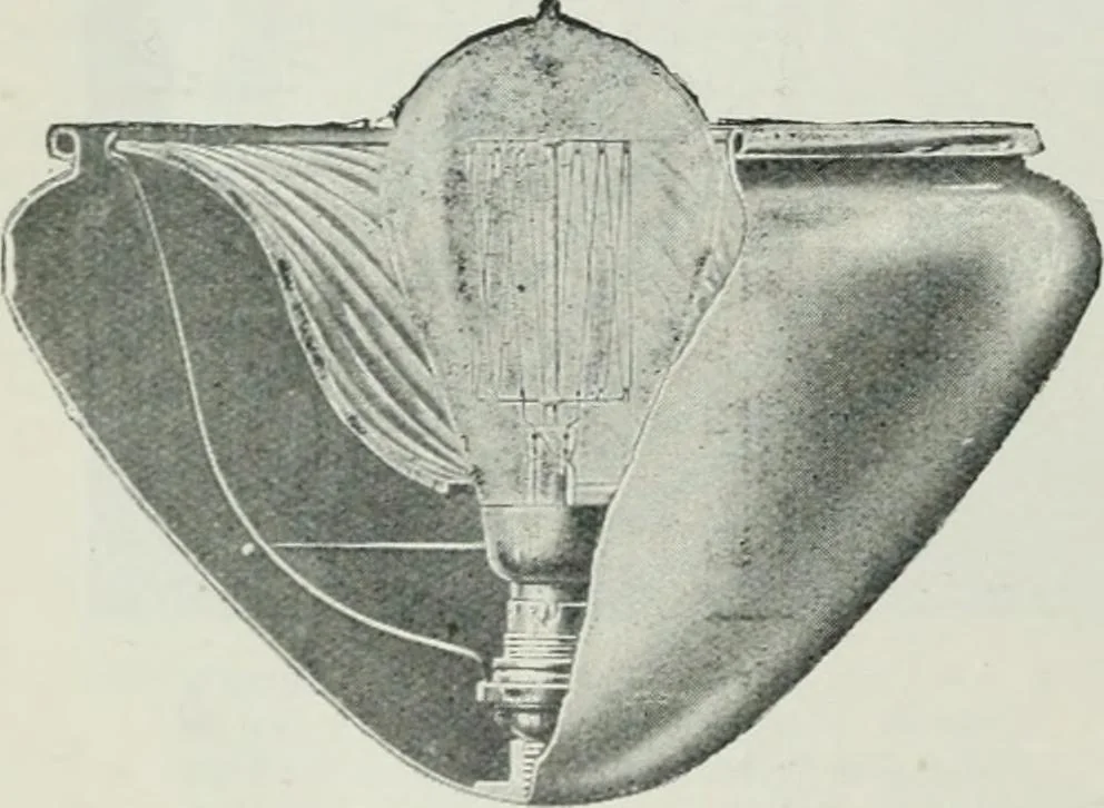 An illustration from Light and lighting, 1908, leaf 33