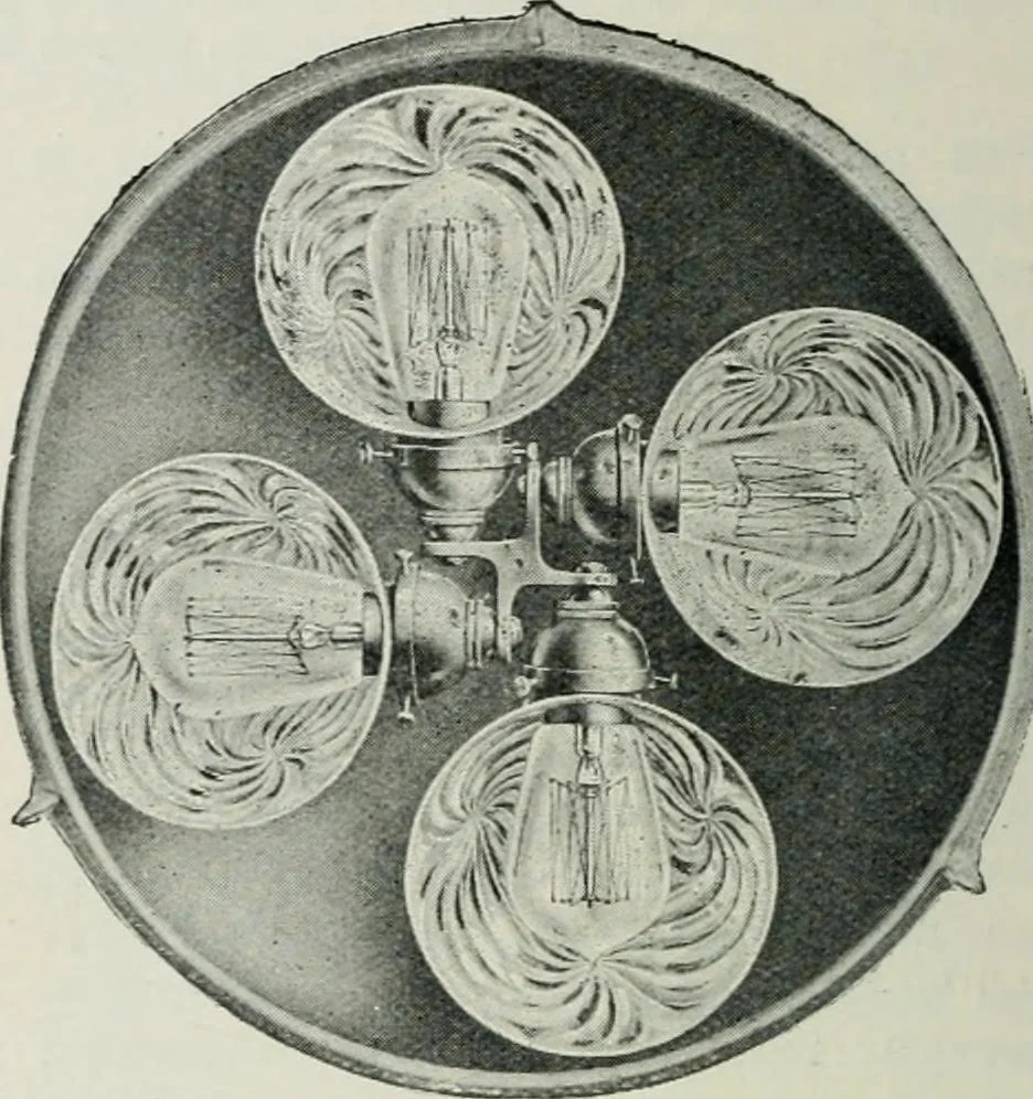 An illustration from Light and lighting, 1908, leaf 33