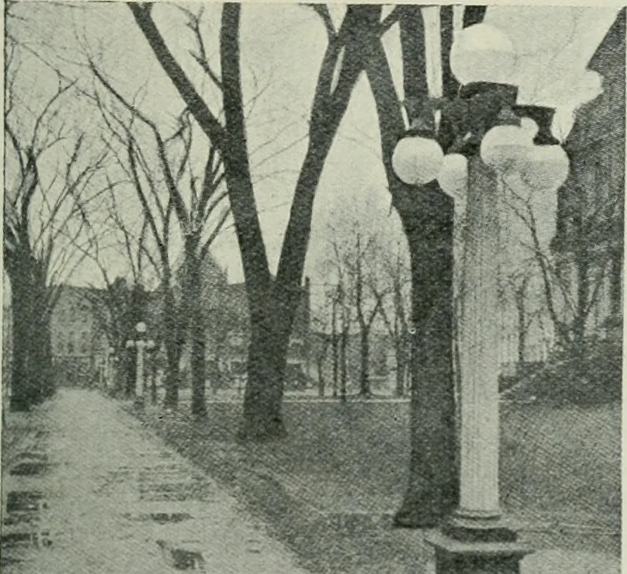An illustration from Light and lighting, 1908, leaf 334