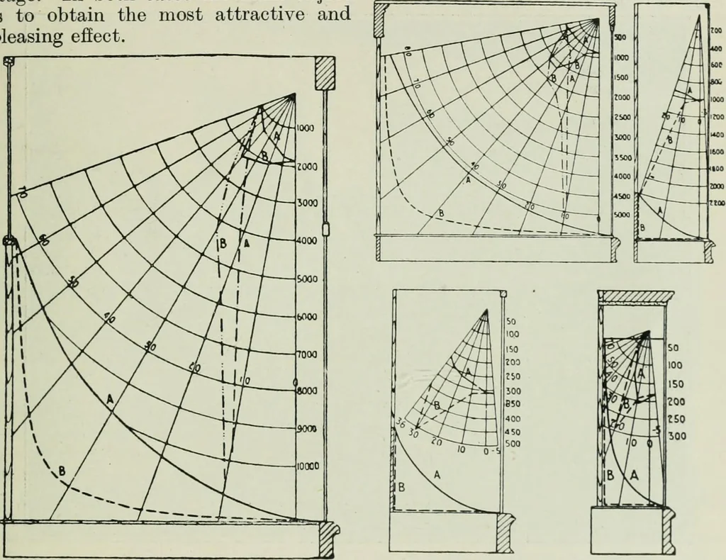 An illustration from Light and lighting, 1908, leaf 404