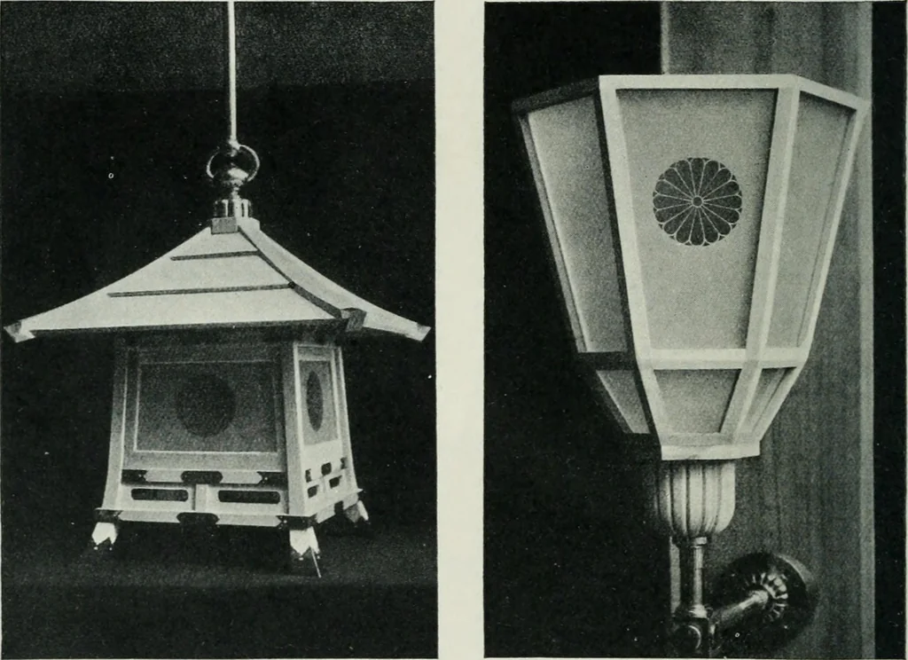 An illustration from Light and lighting, 1908, leaf 487