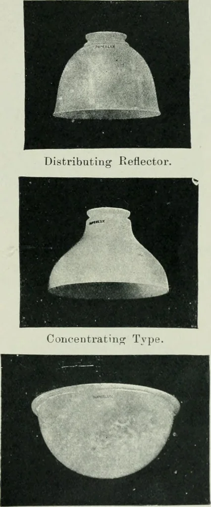 An illustration from Light and lighting, 1908, leaf 530
