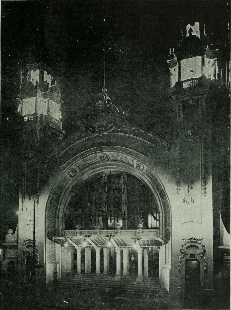 An illustration from Light and lighting, 1908, leaf 558