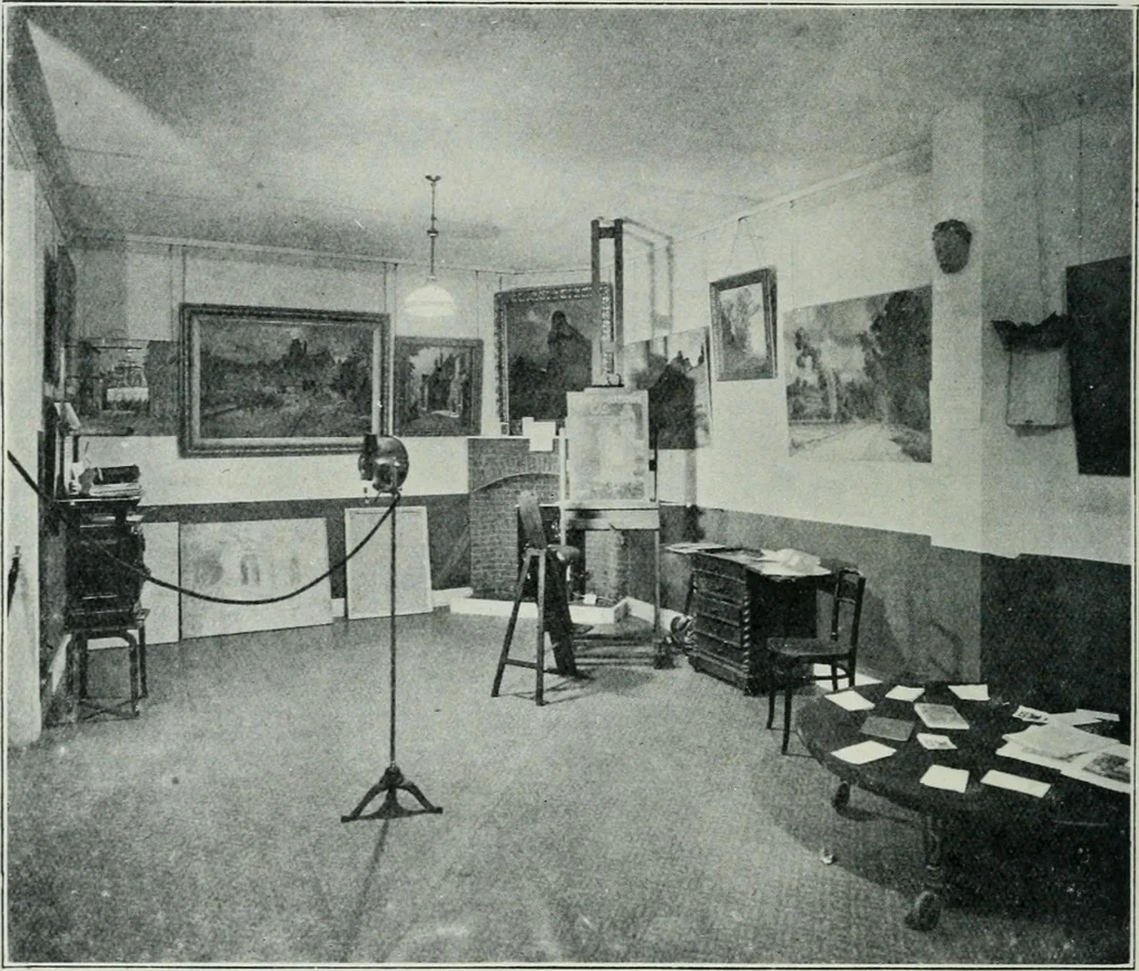 An illustration from Light and lighting, 1908, leaf 561