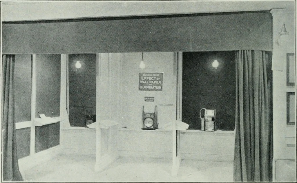 An illustration from Light and lighting, 1908, leaf 563