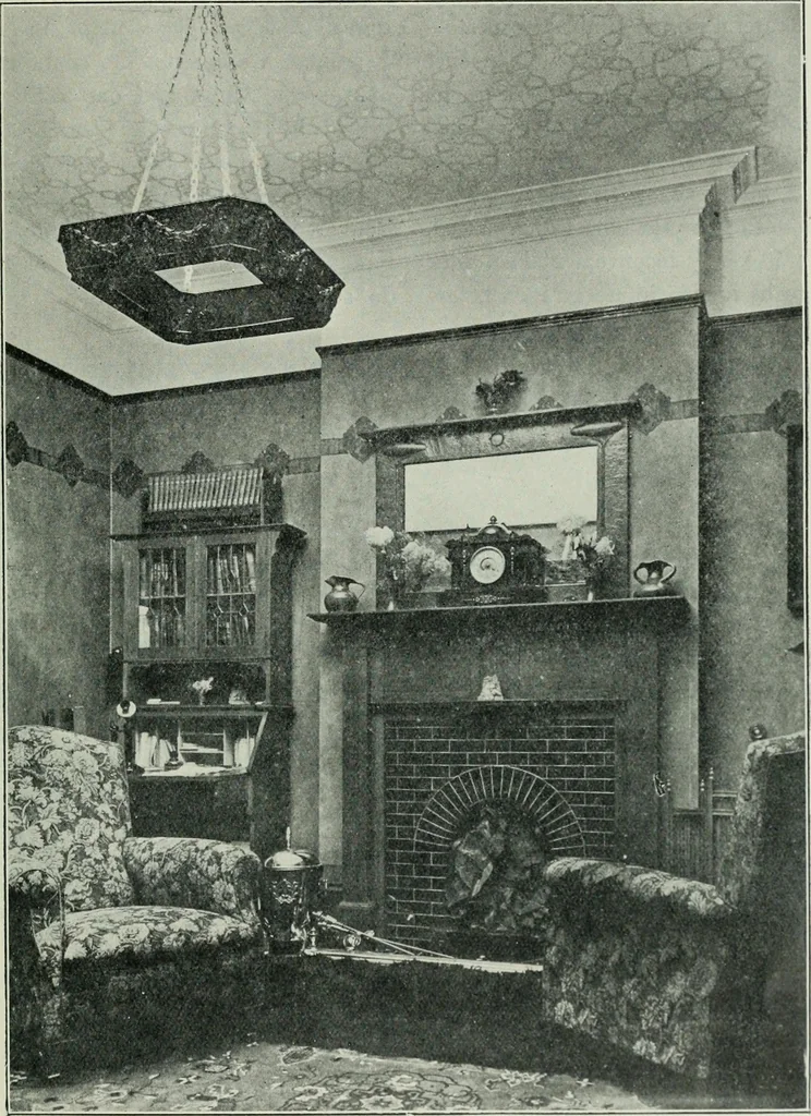 An illustration from Light and lighting, 1908, leaf 592