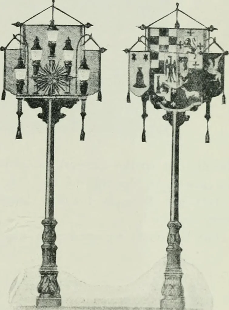An illustration from Light and lighting, 1908, leaf 594