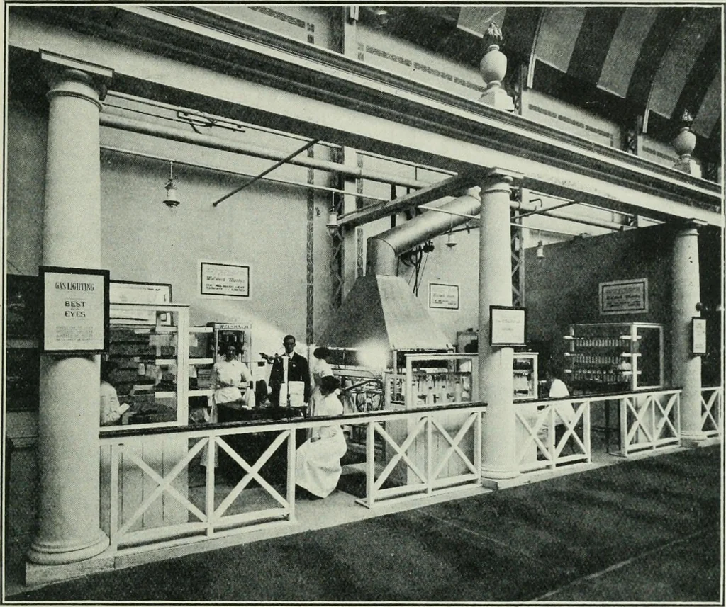 An illustration from Light and lighting, 1908, leaf 602
