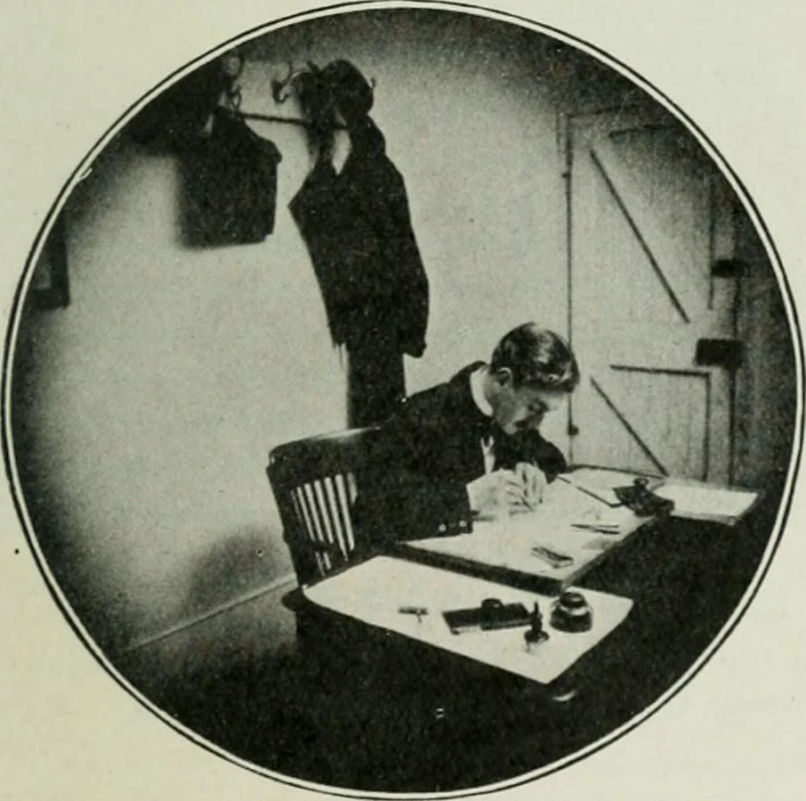 An illustration from Light and lighting, 1908, leaf 634