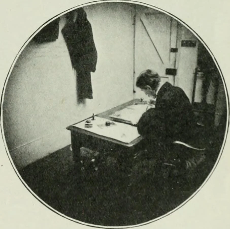 An illustration from Light and lighting, 1908, leaf 634