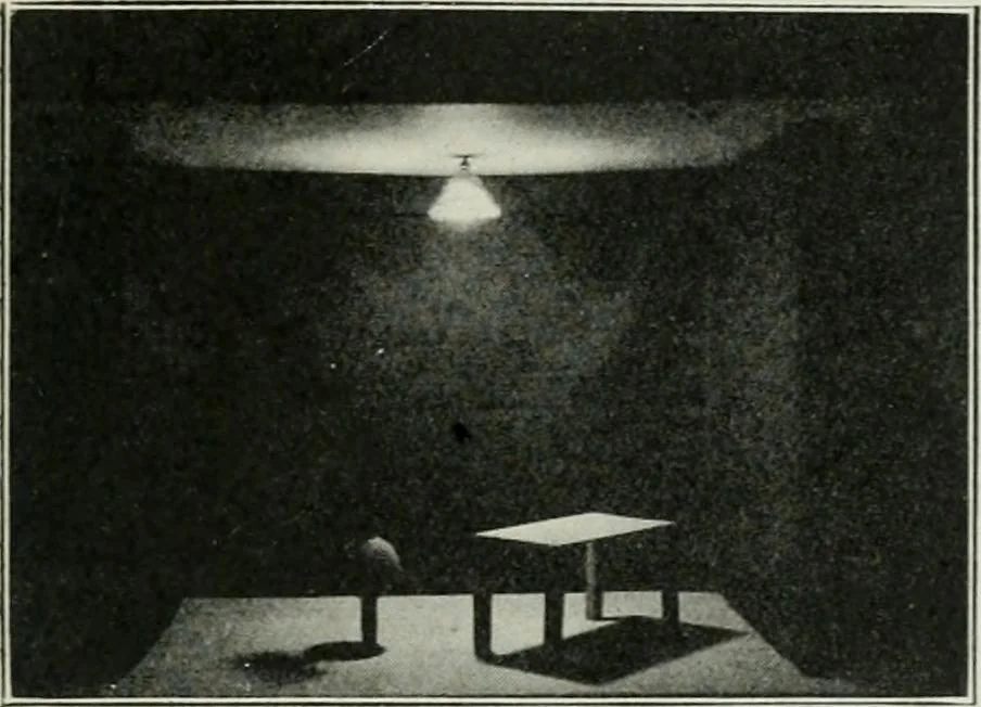 An illustration from Light and lighting, 1908, leaf 640