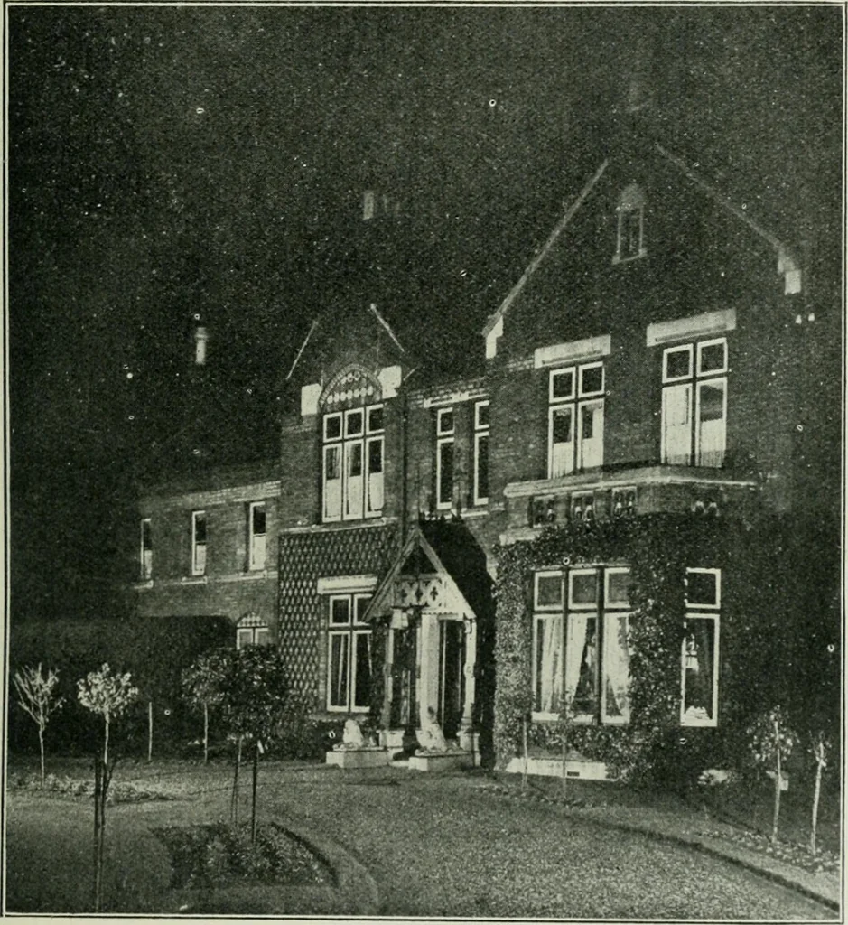 An illustration from Light and lighting, 1908, leaf 84